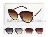 Lady's Cat Eye Sunglasses In Bulk-  Assorted